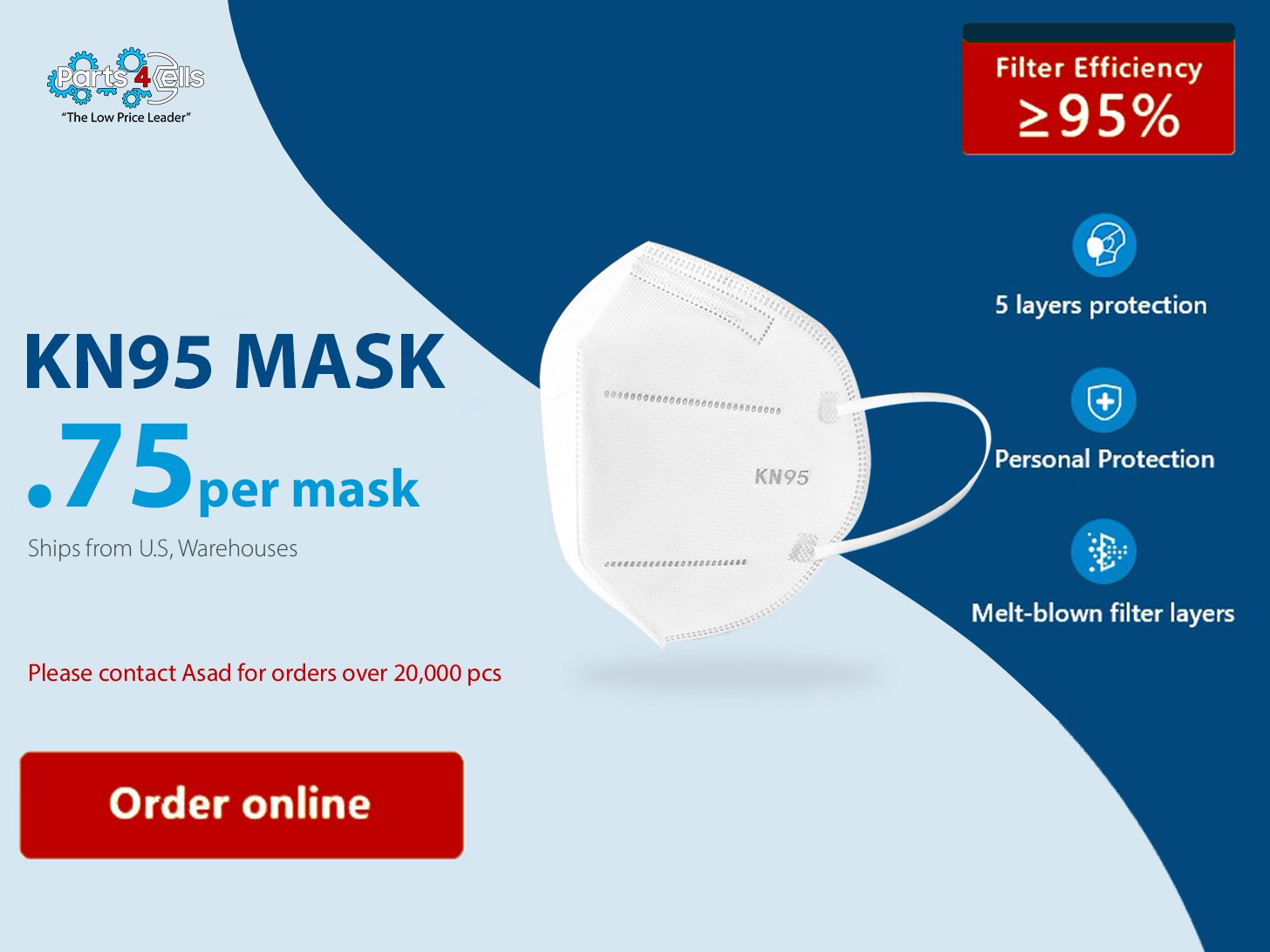 3 PLY AND KN95 MASKS NOW ON SALE
